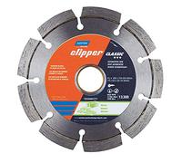 Norton Classic - Hoja de diamante (10,1 cm de diámetro x 0,6 cm de grosor x 7/8-5/8-20 mm, segmento de 0,25 cm de diámetro)