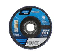 Norton - Disco abrasivo de láminas de fibra (125 x 22 mm, grano 60)