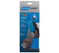Norton Expert - Lote de bandas abrasivas para lijadora de cinta (8 unidades, 115 x 280, grano 40)