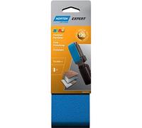 Norton Expert - Lote de bandas de lija (2 unidades, 75 x 533, grano 120)