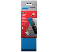 Norton Expert - Lote de bandas de lija (2 unidades, 75 x 533, grano 80)