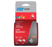Norton Expert Norgrip - Rollo de papel de lija (93 mm x 5 m, grano 120)