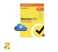 Antivirus norton 360 mobile español 1 usuario 1 dispositivo 1 año esd electronica rsp drmkey gum ftp