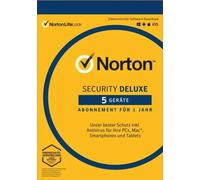 Norton Security Deluxe 5 Dispositivos / 1 año - Sin suscripción