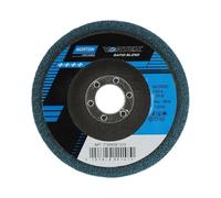 Norton Vortex Rapid Blend - Disco abrasivo (fieltro, 125 x 6 x 22 mm, grano: Vortex 5AM recto)