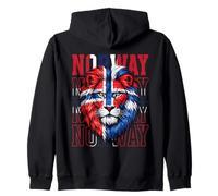 Noruega Fan Lion Noruego Sudadera con Capucha