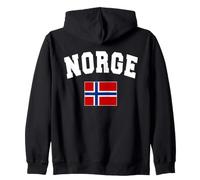 Noruega Norge NORGA Europa Deporte Mujeres Hombres NIÑOS Sudadera con Capucha