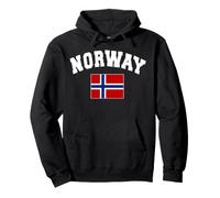 Noruega Norge NORGA Europa Deporte Mujeres Hombres NIÑOS Sudadera con Capucha