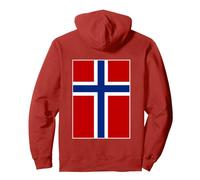 Noruega Norge NORGA Europa Deporte Mujeres Hombres NIÑOS Sudadera con Capucha