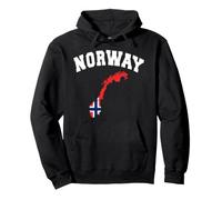 Noruega Norge NORGA Europa Deporte Mujeres Hombres NIÑOS Sudadera con Capucha
