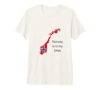 Noruega Norwegian is in my DNA Travel Gift Idea Cumpleaños Camiseta Premium