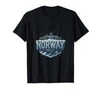 Noruega Orgullo Norse Ship Noruego Vela Escandinavia Norge Camiseta