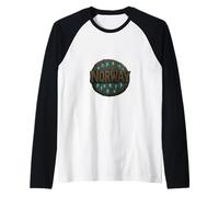 Noruega Orgullo Norse Ship Noruego Vela Escandinavia Norge Camiseta Manga Raglan