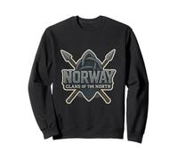 Noruega Orgullo Norse Ship Noruego Vela Escandinavia Norge Sudadera