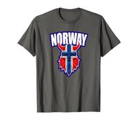 Noruega Souvenirs 2026 Aficionados Fiordos Noruegos Vacaciones Deportes Camiseta