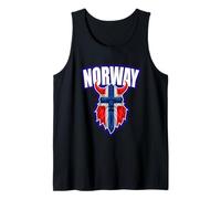 Noruega Souvenirs 2026 Fans Norwegian Fjords Cruise Vacaciones Camiseta sin Mangas