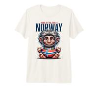 Noruega Troll Bonito Cultura Folclore Criatura Mítica Camiseta Premium