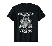 Noruega Vacaciones Escandinavia Oslo Bergen Camiseta