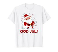 Noruego Sueco Feliz Navidad/God Jul Camiseta