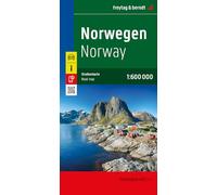 Norvegia 1:600.000: 1:600,000 scale: AK 0671 (Auto karte)