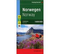 Norvegia 1:600.000: Wegenkaart 1:600 000 (Auto karte)