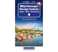 Norway Central - Lofoten/Narvik/Bronnoysund (4): Mit Lofoten, Narvik und Bronnoysund. Inkl. Ortsverzeichnis und Reiseinformationen (Regional maps - Norway)