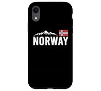 Norway Flag, Outdoor Travel, Ice Hockey Team Mountain Carcasa para iPhone XR