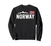 Norway Flag, Outdoor Travel, Ice Hockey Team Mountain Sudadera