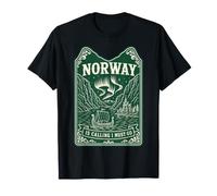 Norway is Calling and I Must Go - Camiseta de Regalo de Viaje Camiseta