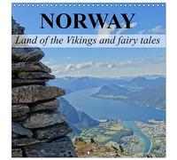 Norway Land of the Vikings and fairy tales (Wall Calendar 2026 12" x 24" / 30 x 60 cm (open)) CALVENDO 12 Month Wall Calendar