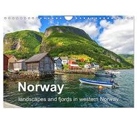 Norway - landscapes and fjords in western Norway (Wall Calendar 2026 DIN A4 landscape), CALVENDO 12 Month Wall Calendar: Fjords, glaciers, waterfalls in the West of Norway