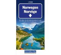 Norway Map: Inkl. Transitplan, Ortsverzeichnis und Reiseinformationen: 1037 (Road maps)