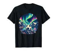Norway Soccer Northern Lights Nordic Football Supporter Camiseta