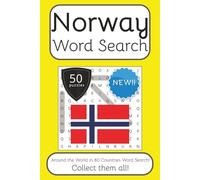 Norway Word Search Book: Words Search With Easy To Read Print about Norway, Travel, Culture and More | 6x9 inches, 100 pages | 50 puzzles. Ideal for ... The World in 80 Countries Word Search Books)