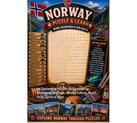 Norway Word Search Puzzle and Learn: 64 Challenging Puzzles for Celebrating Norwegian Heritage, History, Culture, Music, Food, Sports & More (Explore The World Word Search Series - Puzzle and Learn)