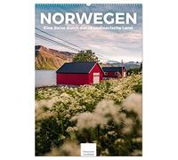 Norwegen - Eine Reise durch das skandinavische Land. (Wandkalender 2026 DIN A2 hoch), CALVENDO Monatskalender: Erstaunliche Einblicke in das wunderschöne Norwegen.
