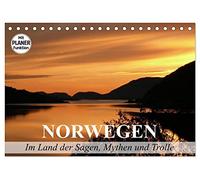 Norwegen. Im Land der Sagen, Mythen und Trolle (Tischkalender 2026 DIN A5 quer), CALVENDO Monatskalender: Die landschaftliche Schönheit des Königreiches Norwegen