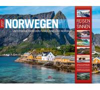 Norwegen Kalender 2027 | Unterwegs zwischen Fjordland und Nordkap: Imposanter Reise-Kalender im großen Querformat (54x42 cm) | Skandinavien