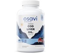 Norwegian Cod Liver Oil Softgels, 1000mg (Lemon) - 180 softgels