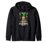 Norwegian Forest Cat Happy St Catricks Day St Patricks Day Sudadera con Capucha