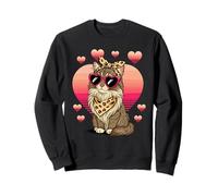 Norwegian Forest Cat Valentines Day Sudadera