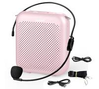 Norwii Amplificador de Voz, Micrófono Portátil con Cable para Profesores, Amplificadores de Potencia de Voz para Enseñanza en el Aula, Formación, Guías Turísticos, Entrenadores, USB-C Carga