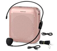 Norwii Amplificador de Voz, Micrófono Portátil con Cable para Profesores, Amplificadores de Potencia de Voz para Enseñanza en el Aula, Formación, Guías Turísticos, Entrenadores, USB-C Carga