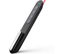 Norwii Mando de Presentación Bluetooth Recargable para PowerPoint, Presentador Inalámbrico con Puntero, Alcance 100m para Profesores y Ponentes, Compatible con macOS