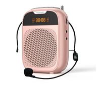 Norwii Mini Amplificador de Voz portátil Recargable con Bluetooth de 4000 mAh con micrófono con Cable, Amplificador de Voz Personal para Profesores, guías turísticos, PA amplificadores de Potencia