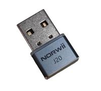 Norwii Mouse Jiggler USB-A Metal Indetectable sin Drivers Interruptor ON/Off Táctil Auto Mover Cursor Mantiene PC Portátil Siempre Activo Evita Suspensión Windows Mac Plug & Play Compacto Teletrabajo