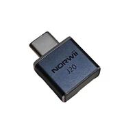 Norwii Mouse Jiggler USB-C Metal Indetectable sin Drivers Interruptor ON/Off Táctil Auto Mover Cursor Mantiene PC Portátil Siempre Activo Evita Suspensión Windows Mac Plug & Play Compacto Teletrabajo