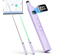 Norwii N21 Puntero de Presentación Bluetooth con Puntero Didáctico Telescópico, Control Remoto de Presentación con Varilla Retráctil para PowerPoint, Presentador Inalámbrico, Avanzador de Diapositivas