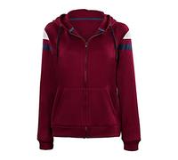 NoryNick Disfraz de bruja escarlata, disfraz de Halloween, carnaval, sudadera con capucha, rosso, L