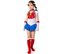 NoryNick Tsukino Usagi - Disfraz de marinero para Halloween, carnaval, juego completo, altura 110-120 cm